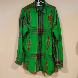 Polo ralph lauren aztec print flannel